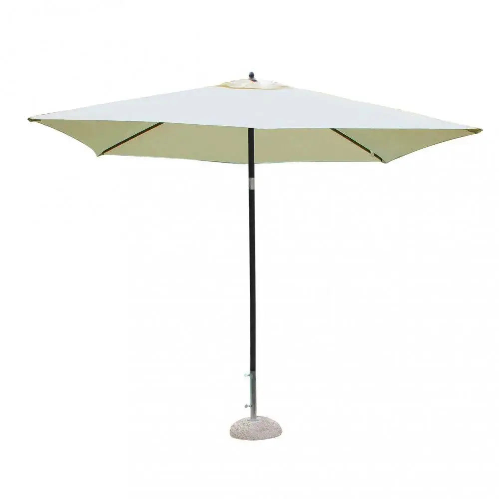 Ombrellone Ecrù Nice Nero P/C 2 x 3 - Dimensioni: m 2 x 3