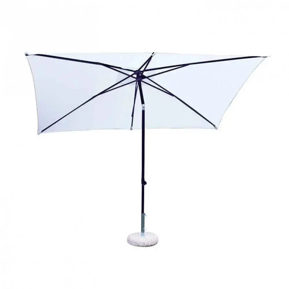 Ombrellone Ecrù Nice Nero P/C 2 x 3 - Dimensioni: m 2 x 3