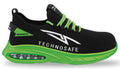 Scarpa sicurezza S1P verde Neon – Metal free, traspirante, leggera, resistente e confortevole