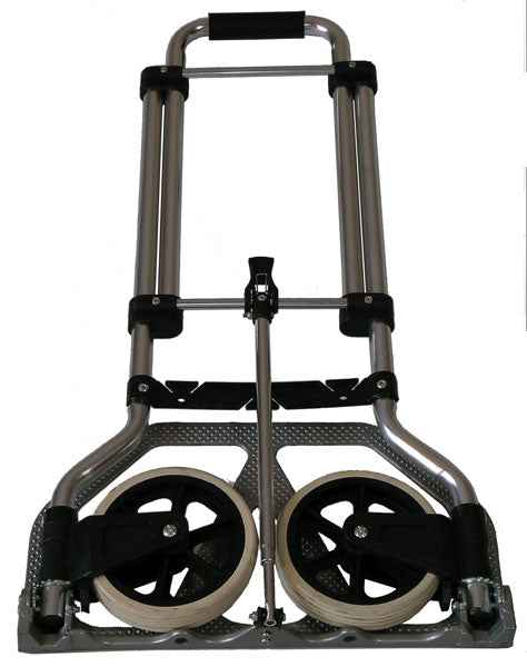 Carrello Pieghevole in Alluminio – 37x38x96 cm Aperto / 5x38x68 cm Chiuso