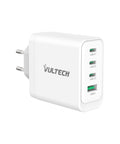 CARICATORE ADATTATORE UNIVERSALE TYPE-C 1 BIANCO [CC100-3C1A]