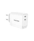 CARICATORE ADATTATORE UNIVERSALE TYPE-C - BIANCO [CC45-2C]
