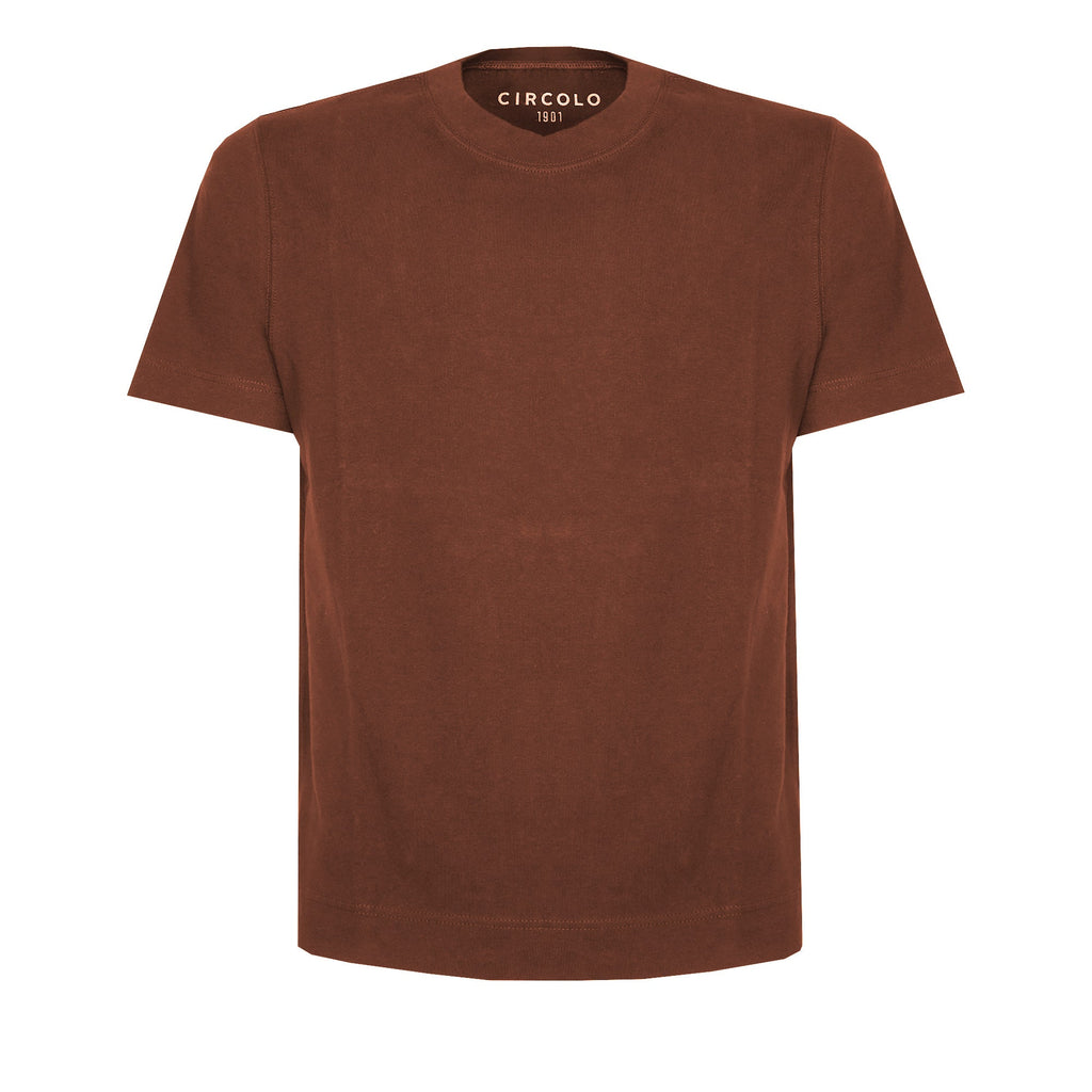 T-SHIRT MARRONE