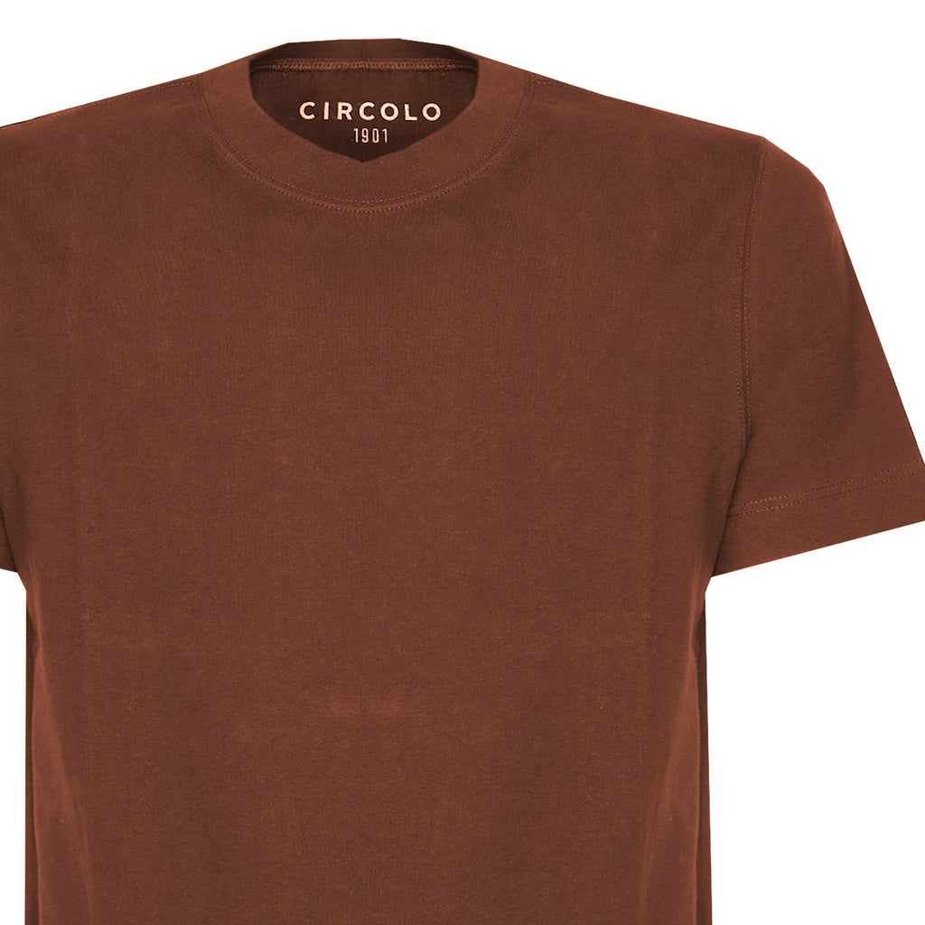 T-SHIRT MARRONE