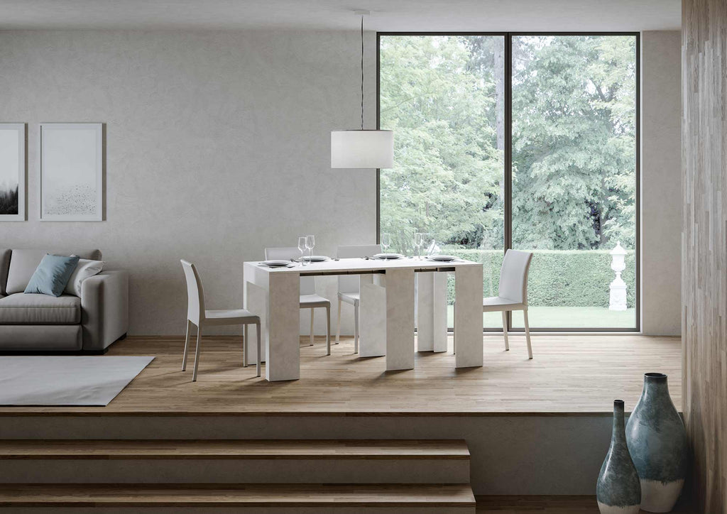 Consolle estensibile elegante 78x47/290 cm in vari colori