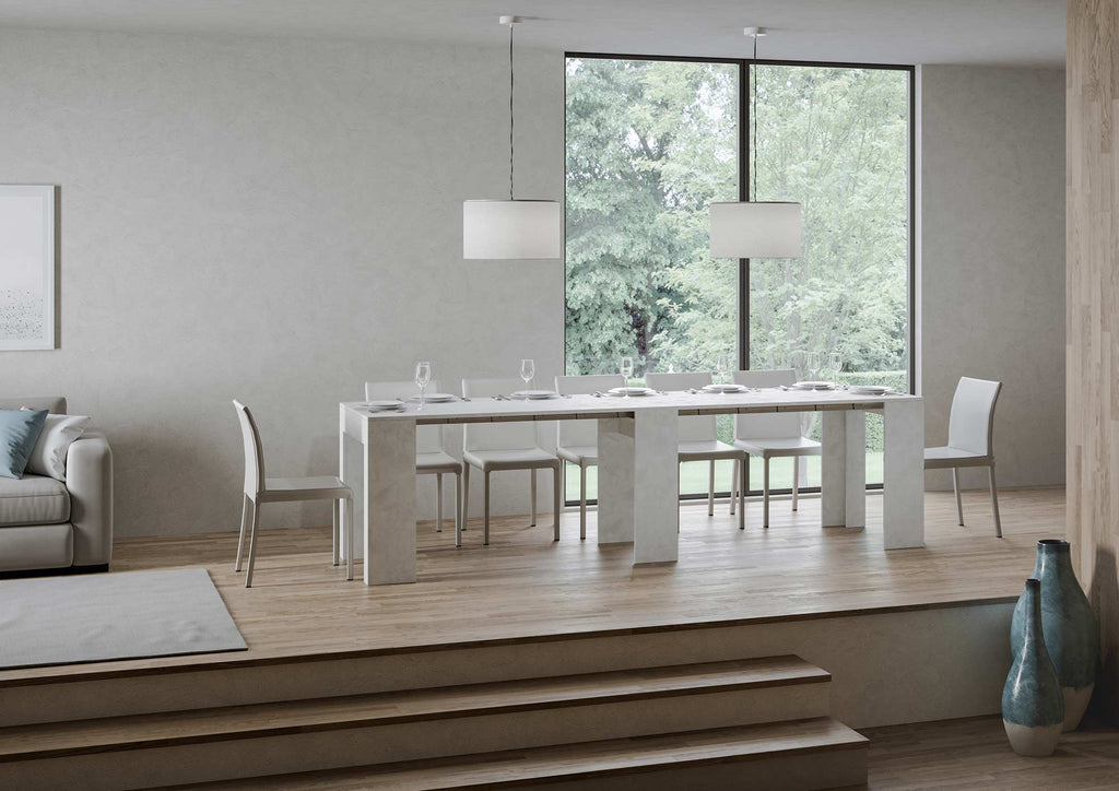 Consolle estensibile elegante 78x47/290 cm in vari colori