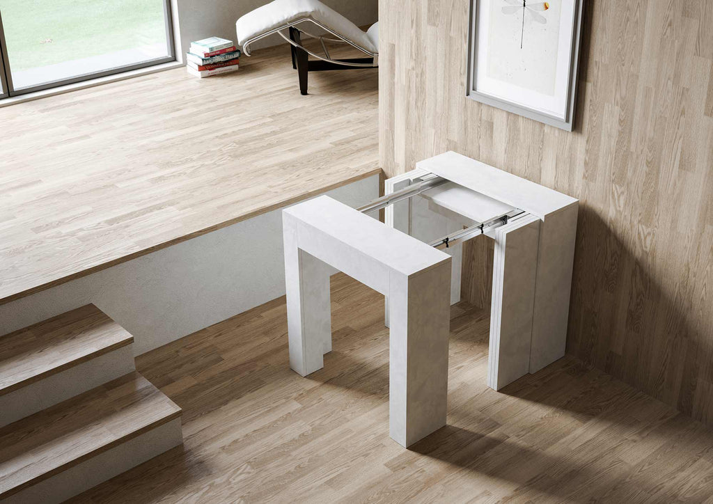 Consolle estensibile elegante 78x47/290 cm in vari colori