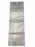 Contes  Tappetino Pieghevole Imbottito 03453 - Nero Argento per Fitness e Yoga