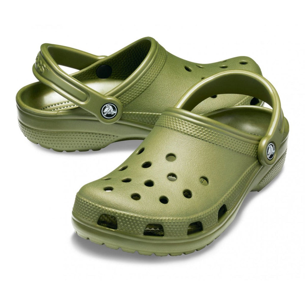Crocs ciabatta sabot da uomo Classic 10001 309 verde militare