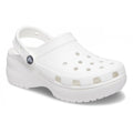 Crocs sandalo sabot Classic con zeppa Clog 206750 100 bianco