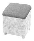 CUBO 40X40X40 BIANCO C.VELL.GRIGIO