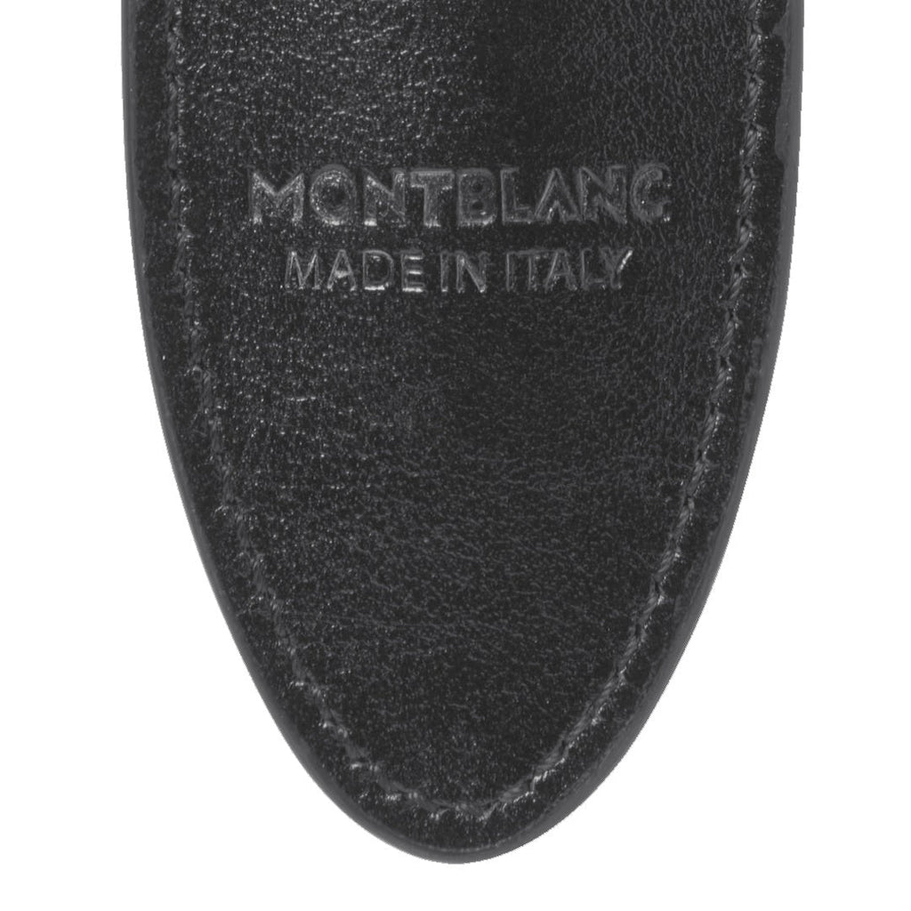Montblanc astuccio per 1 strumento da scrittura Meisterstück nero 198338