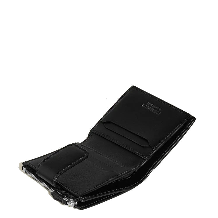 Montblanc portafoglio soft mini 6 scomparti nero 198749