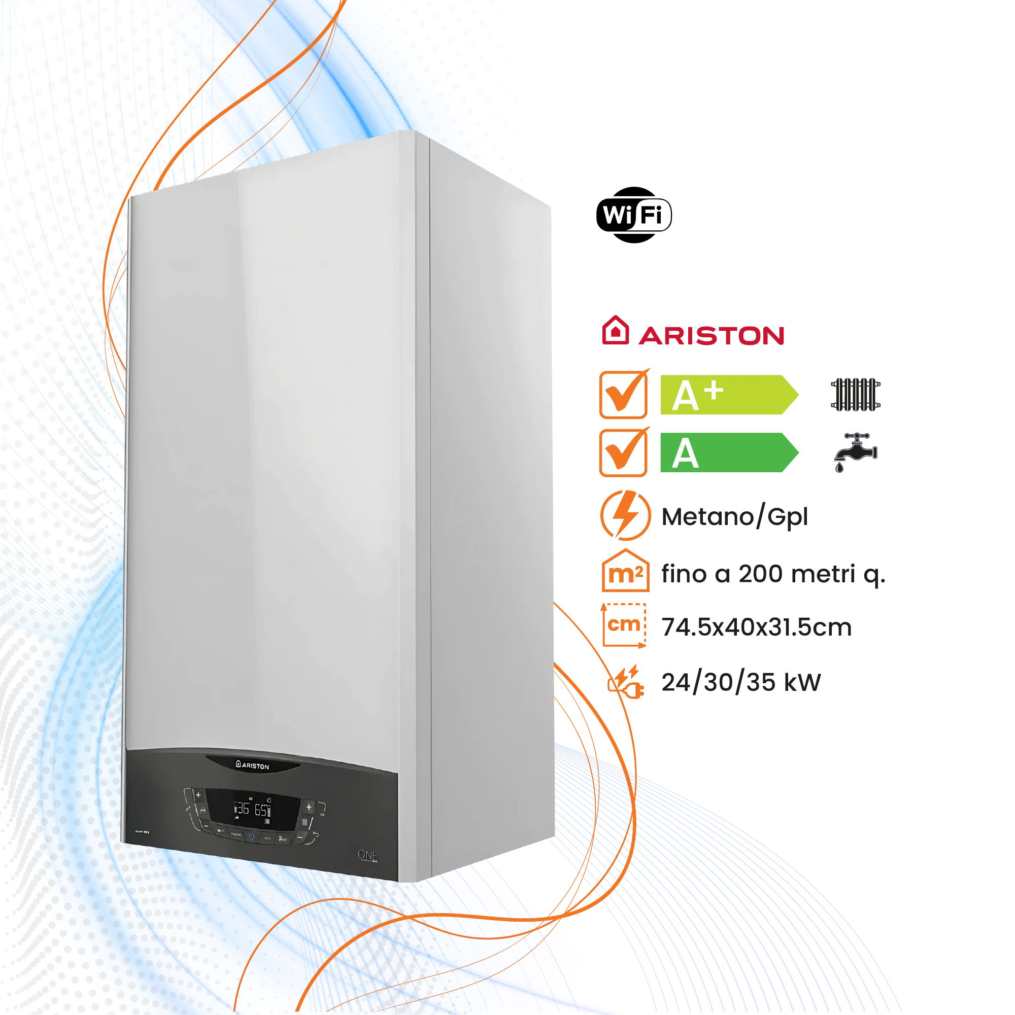 Caldaia Ariston Clas One WiFi a Condensazione
