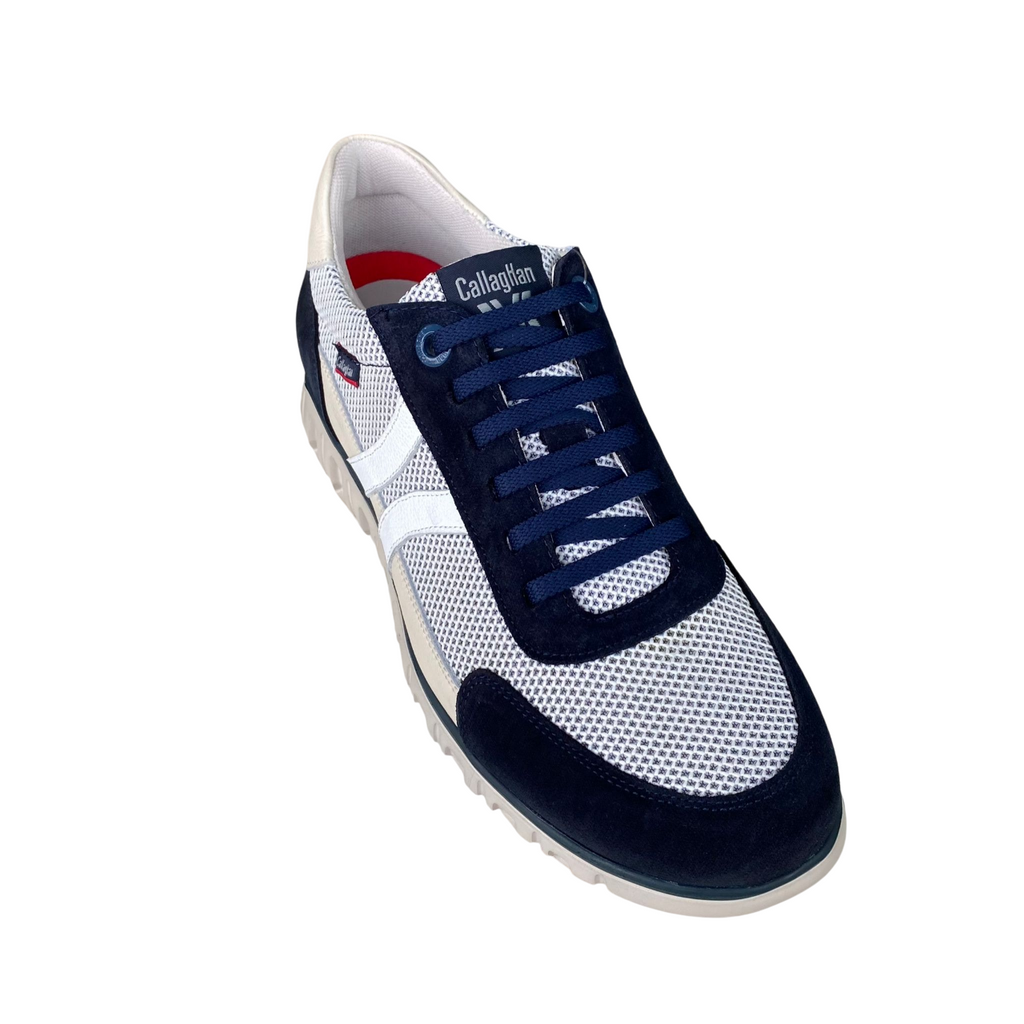 CallagHan Lifestyle Sneakers Uomo Luxe Squalo Blu Bianco - 12923
