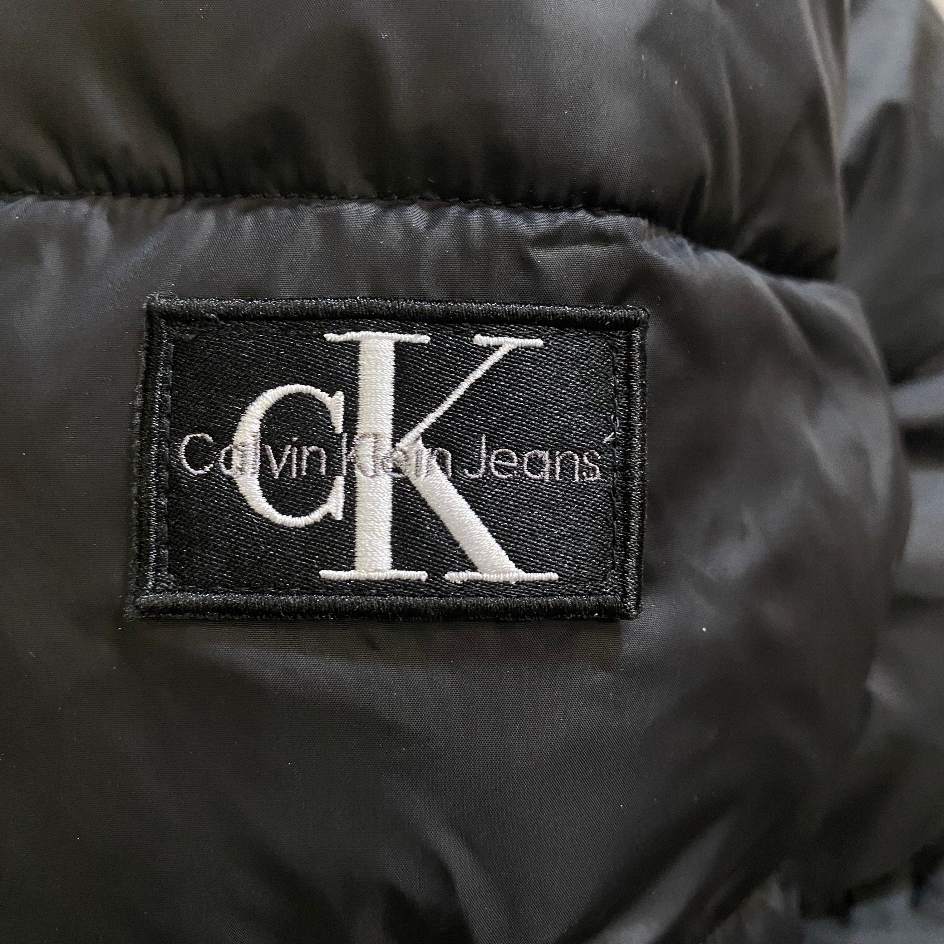 Calvin Klein Giubbotto Trapuntato con Cappuccio Junior IB0IB01276BEH Nero