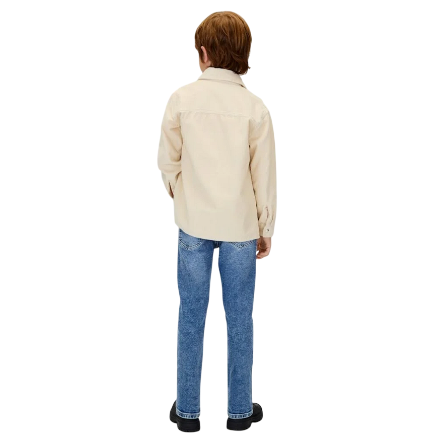 Calvin Klein Jeans Dad Fit IB0IB02547 Washed Blue Cf per Junior - Stile e Comfort