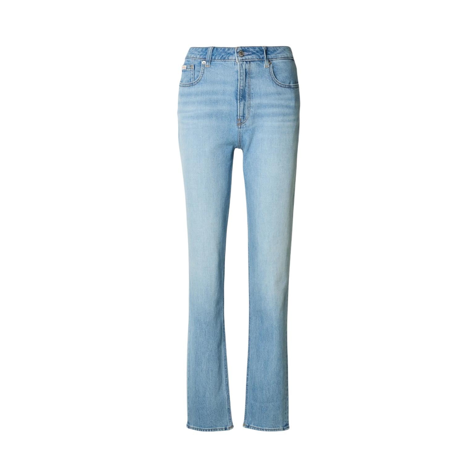 Calvin Klein Jeans Donna New Mom Panama LV047E787G3KQ Blu Chiaro