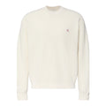 Calvin Klein Maglia Girocollo Waffle LV04RD313G Tofu Uomo