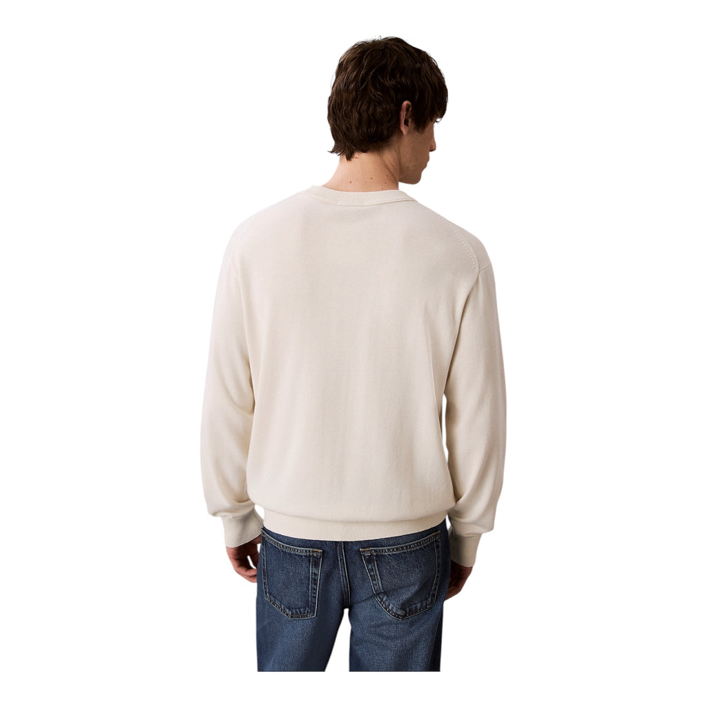 Calvin Klein Maglione Monogramma Uomo LV04RC309G Tofu