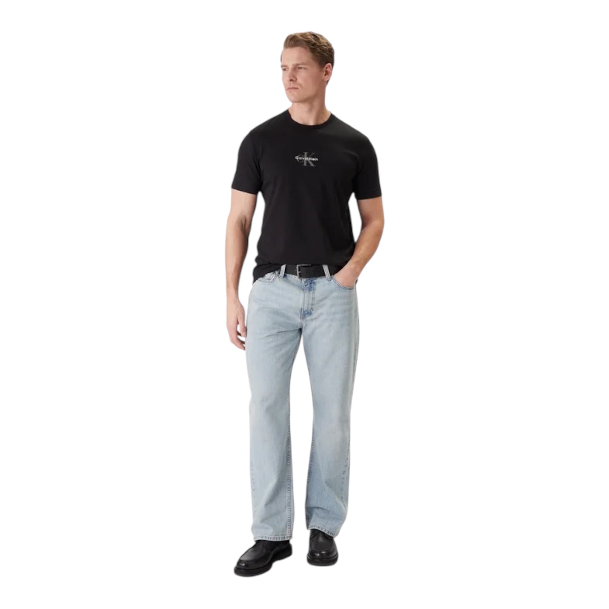 Calvin Klein T-Shirt Uomo Manica Corta LV04RB866G Nera