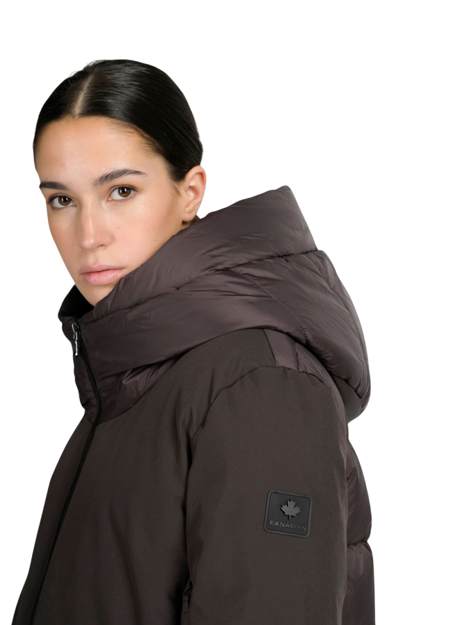 Canadian Classics Giacca Donna Lytton Coat 2.CN.G224378W BKCOF Marrone