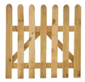 Cancello legno x steccato mt.1x1h