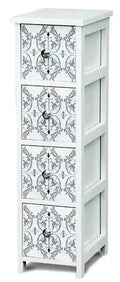 Cassettiera in Legno di Paulownia Modello 8060: Eleganza e Funzionalità