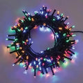Catena lin.200 led multcol mt.8+2