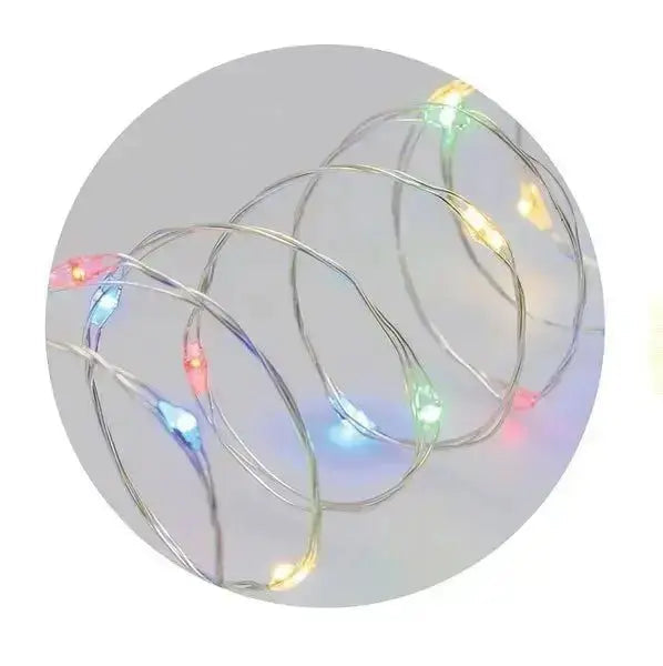 Catena lineare 120 microled multicolor .mt.11,9