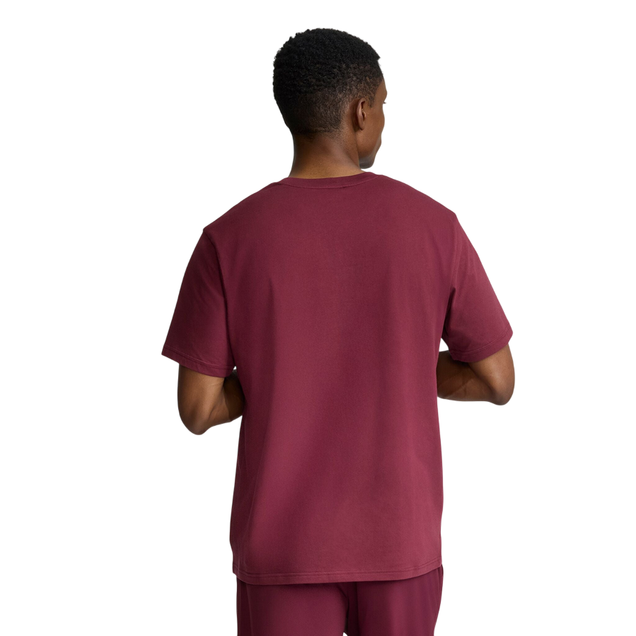 Champion Maglietta Uomo 221943 RS522 Bordeaux – cotone, manica corta, comfort e stile casual
