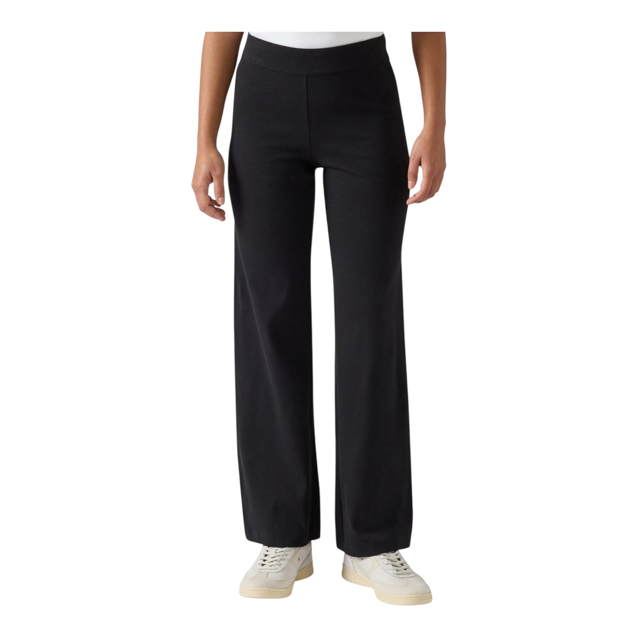 Champion Pantalone Wide Leg 118613 KK001 Donna Nero