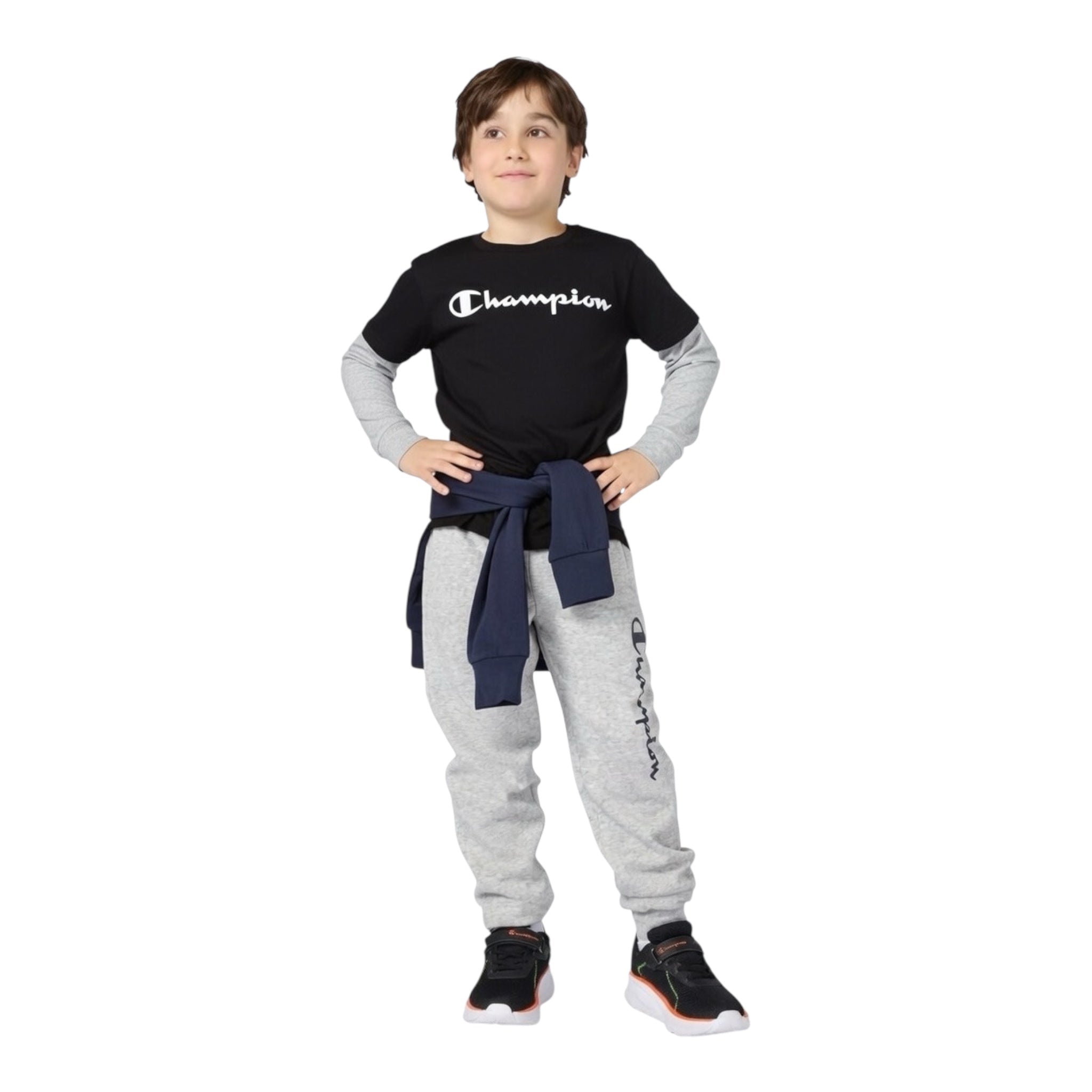 Champion T-Shirt Manica Lunga KK001 Nero 307324