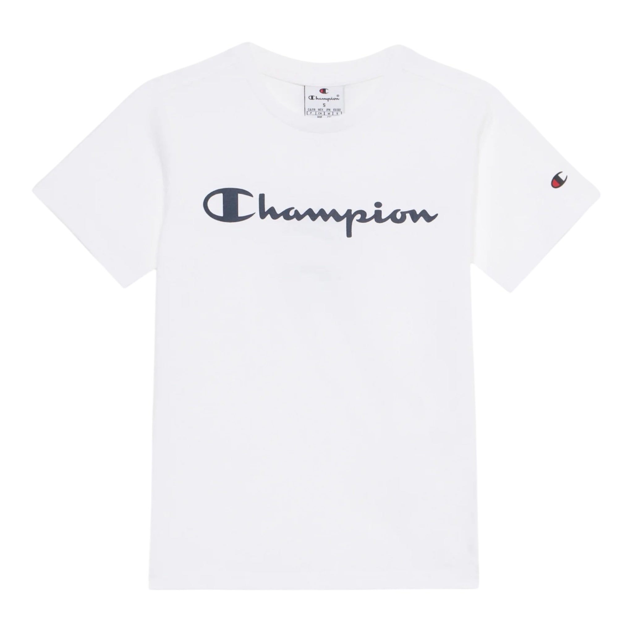 Champion T-Shirt Junior 307322 WW001 Bianco