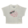 Champion T-shirt 405376 WW001 Junior Bianca