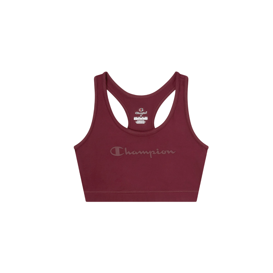 Champion Top Reggiseno donna impatto leggero Bordeaux 118392_RS522
