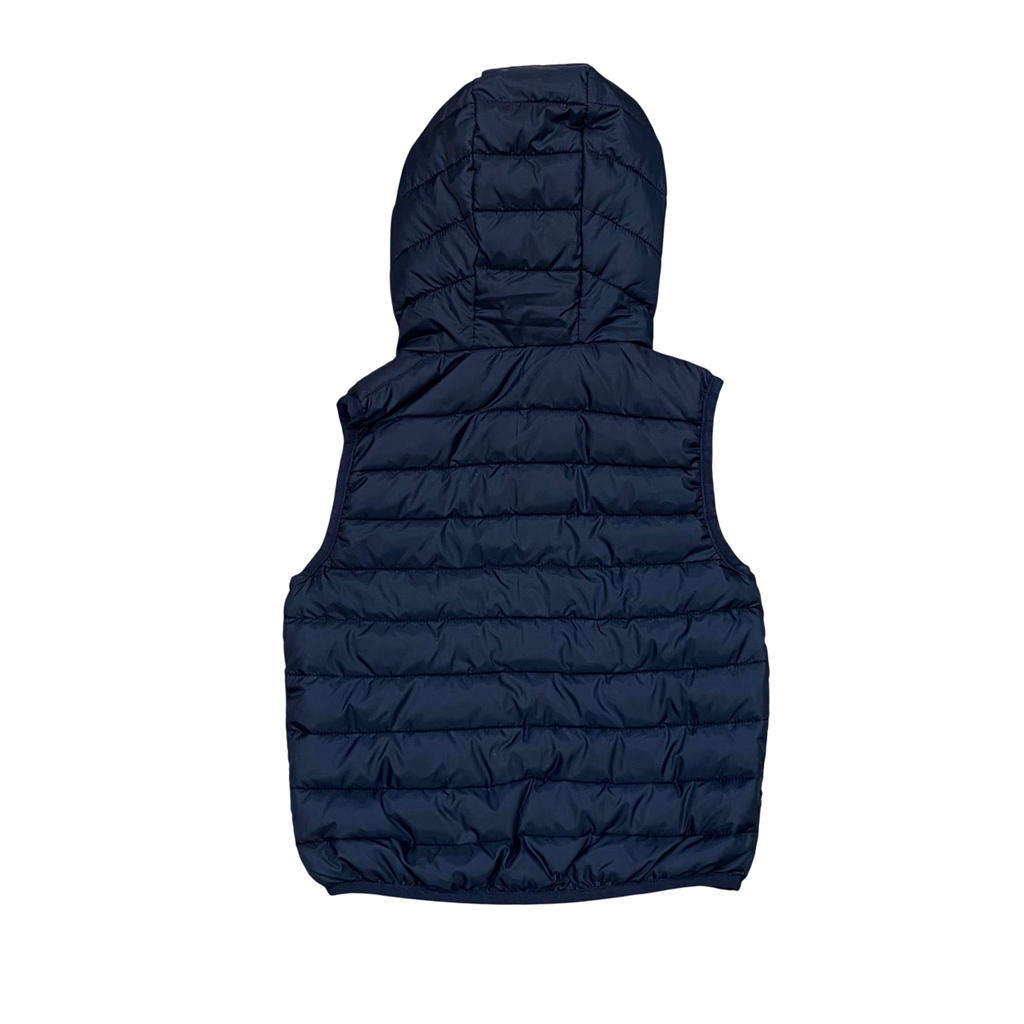 Champion giubbino smanicato junior con cappuccio 307134_BS501 blu