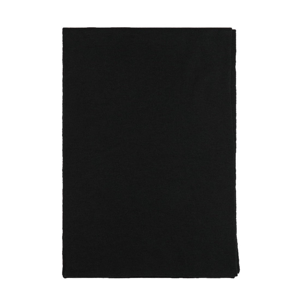 Champion sciarpa con logo ricamato 806066 KK001 nero - Accessorio elegante e caldo per outfit sportivi