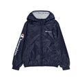 Champion giubbino con cappuccio da ragazzo in nylon foderato in cotone 306776 BS501 blu