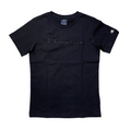 Champion maglietta manica corta in cotone da ragazzo 306777 KK001 nero
