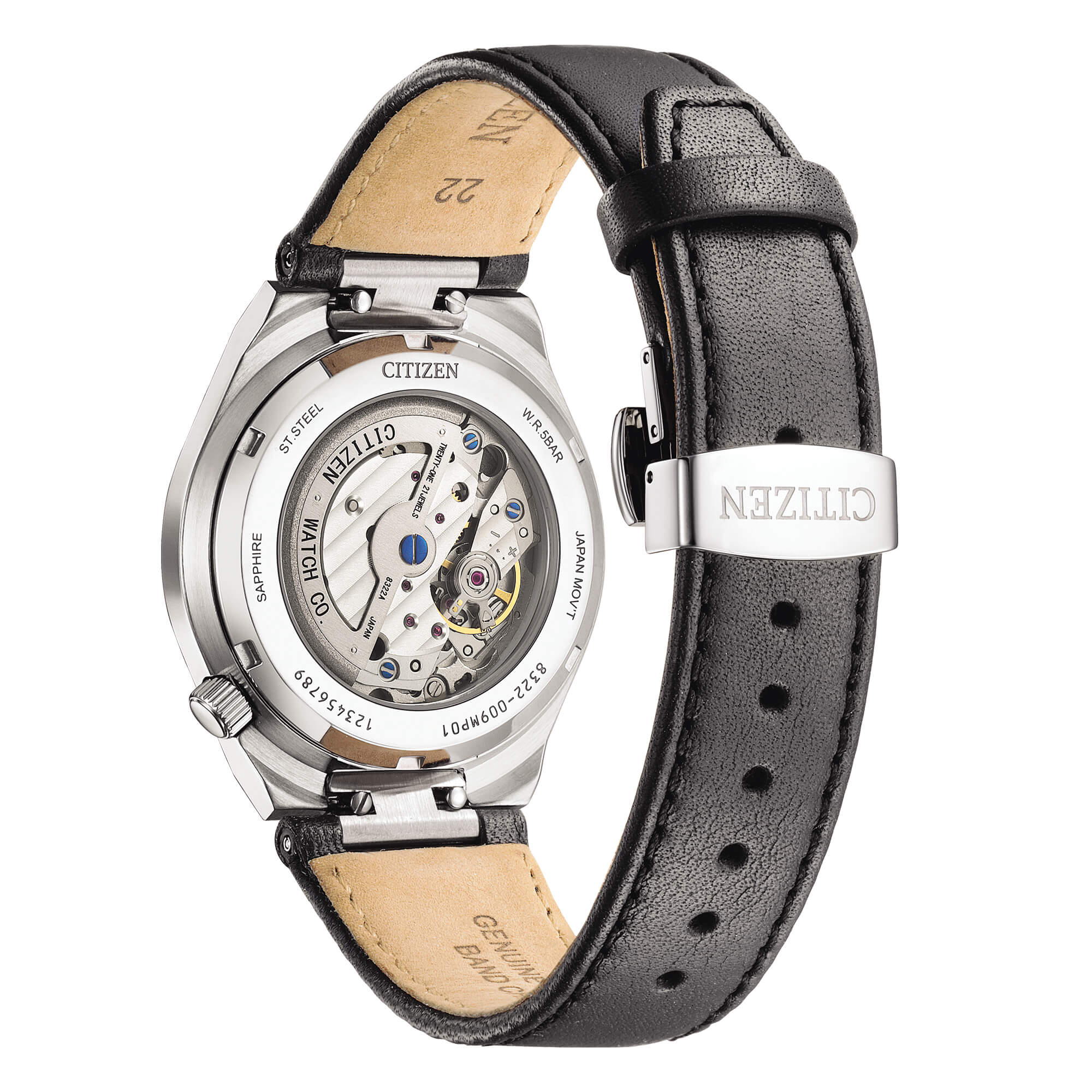 Citizen Tsuyosa Automatico – con piccoli secondi, quadrante grigio, cassa 40mm – NK5010-01H