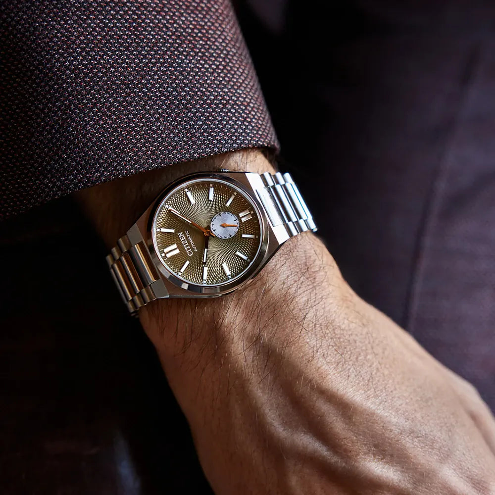Citizen Tsuyosa Automatico – con piccoli secondi, quadrante verde, cassa 40mm – NK5010-51X