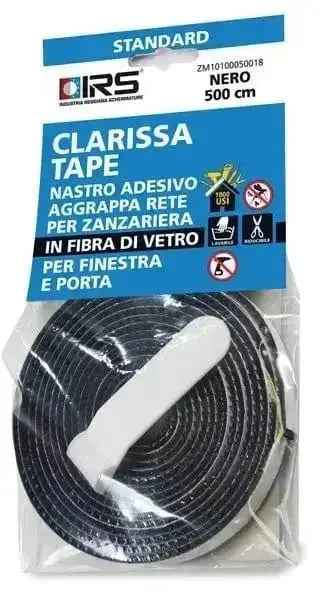 Clarissa tape 500cm nero blister