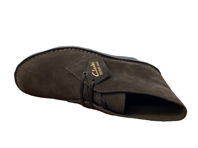 Clarks Desert Boot Evo Uomo Marrone - Stivaletto Polacchino Camoscio