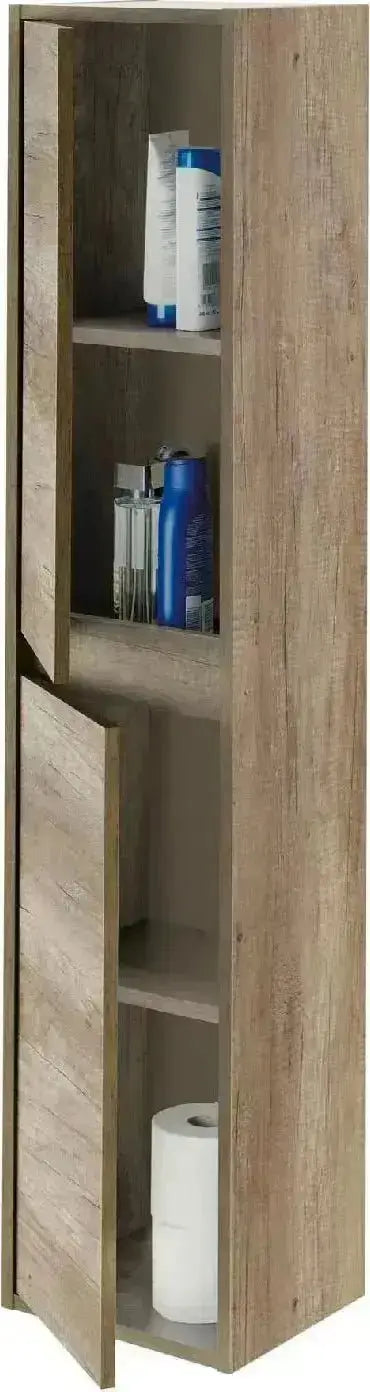 Colonna Sospesa 2 ante  30X26X142H Rovere nordico