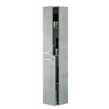 Colonna bagno sospesa in cemento 2 ante 30x25x150h