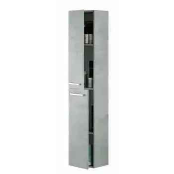Colonna bagno sospesa in cemento 2 ante 30x25x150h