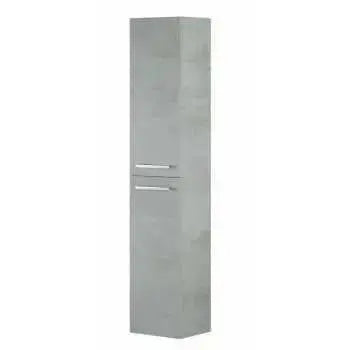 Colonna bagno sospesa in cemento 2 ante 30x25x150h