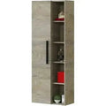 Colonna bagno Sospesa Athena Rovere Alaska - Mobile bagno sospeso con ante e ripiani