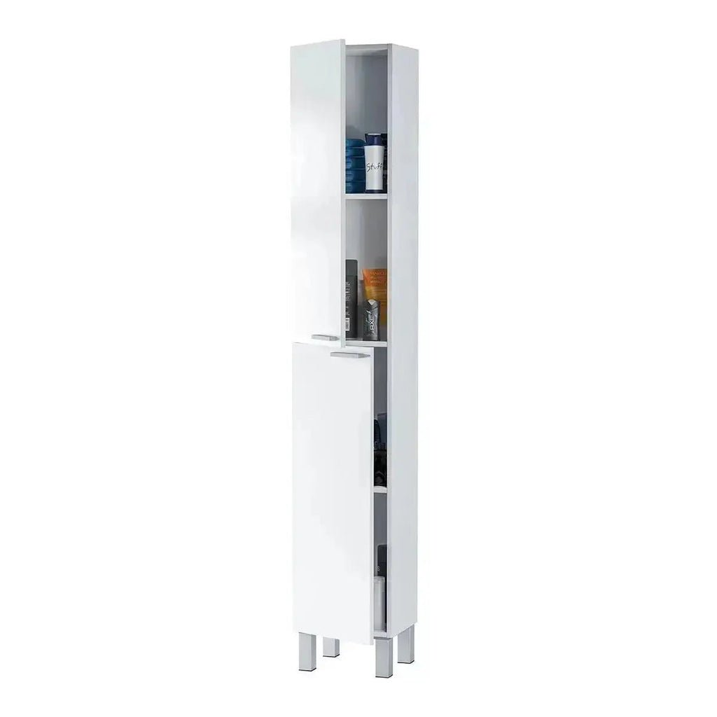 Colonna bagno sospesa 30x26x170h bianco in melanina